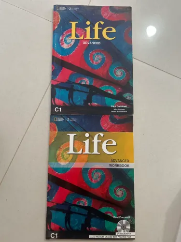 Livro Inglês Life Advanced Student e Workbook