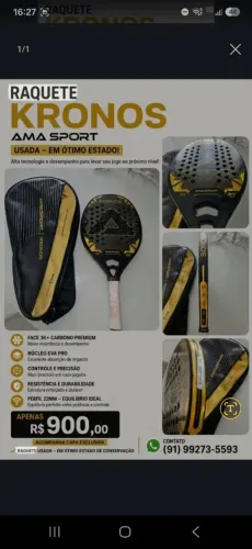 Raquete bech tenis