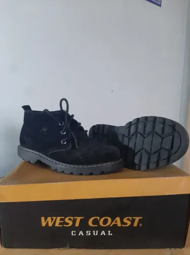 Bota West Coast 39 camurça preto