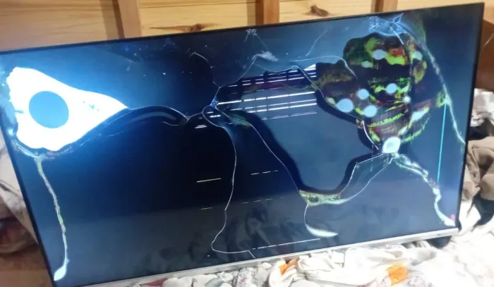Tv smart pra peças