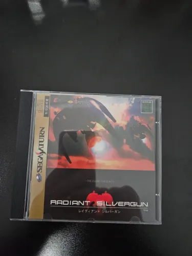 Jogo Radiant Silvergun sega saturn oldschool