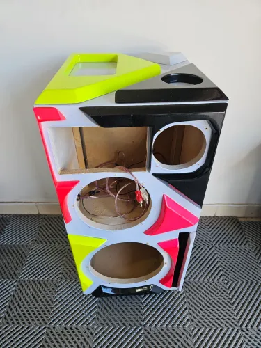 Caixa projetada zerada