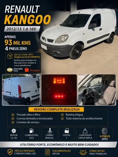 Renault Kangoo Express Hi-flex 1.6 16V 2013