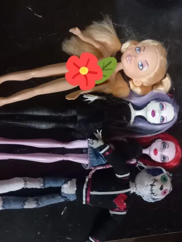 Monster high e boneca wilco lote