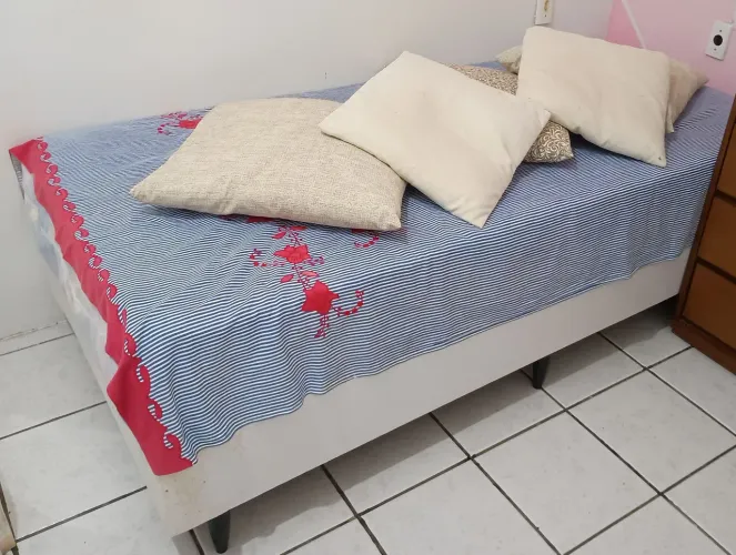 Cama box solteiro Ortobom original