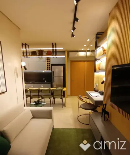 Apartamento | Setor Leste Universitário | 39,17 m² | Andar Alto | 1 Vaga Coberta