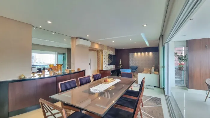 APARTAMENTO MOBILIADO PARA LOCAÇÃO NO JARDIM ANÁLIA FRANCO - 3 SUITES - 4 VAGAS