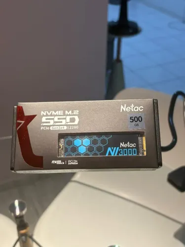 SSD 500GB Netac M.2 PCIe 3.0 LACRADO!!!