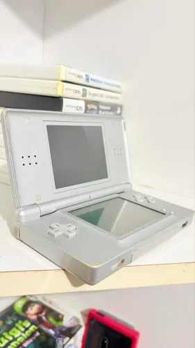 Nintendo DS Lite prata - Leia a descrição 