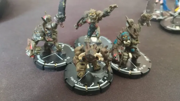 Wizkids 2000 Mage Knights Mk Kit de Orcs RPG Miniatura