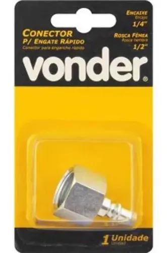 Conector Femea Rosca 1/4x1/2