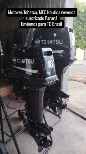 Motores Tohatsu pronta entrega, a partir de 12.500 reais 