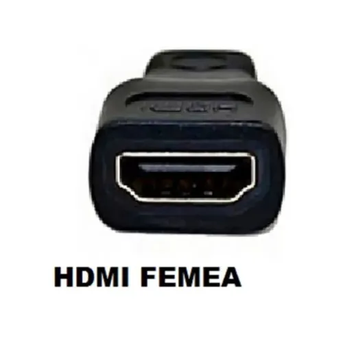 Adaptador HDMI Fêmea para Mini HDMI Macho<br>41/90