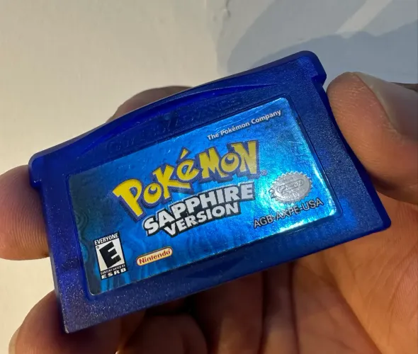 POKEMON SAPPHIRE USA ORIGINAL - IMPECÁVEL