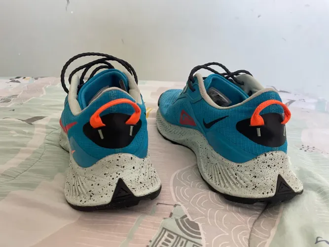 Tênis de caminhada corrida Nike Air Zoom Pegasus Trail 3 azul