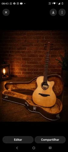 VIOLÃO LAG TRAMONTANO FISHMAN TOP