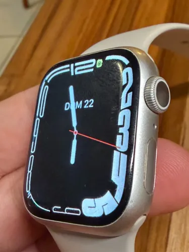 Apple Watch Series 7 41mm Starlight + pulseiras