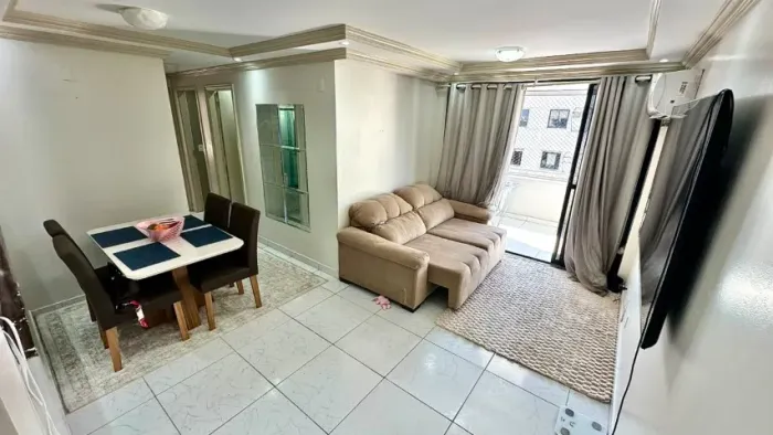 100% Mobiliado c/ 3 Quartos sendo 1 Suíte no Condominio Amazon Boulevard