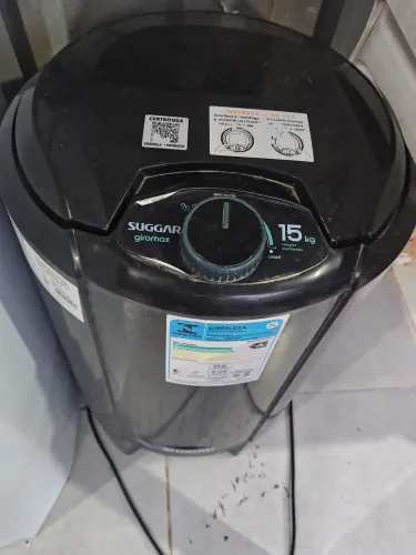 Centrífuga de roupas 15kg suggar giromax