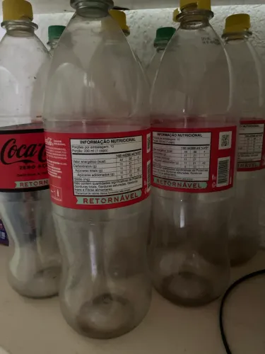 Garrafas retornaveis coca cola