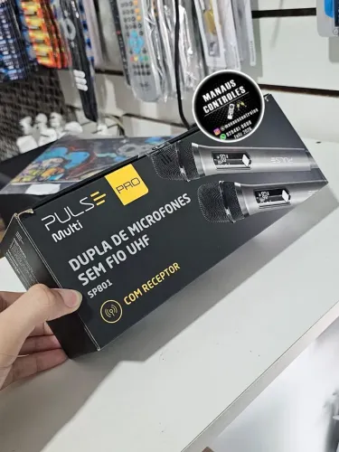 Microfone sem fio ( Duplo ) por 450 reais no Pix ou no dinheiro
