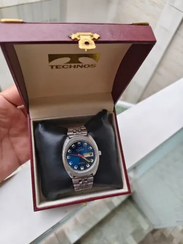 Relógio technos automático anos 70