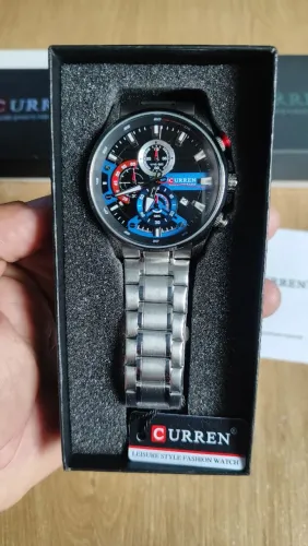 Relógio Masculino Curren Estilo Casual Entrega Grátis <br>