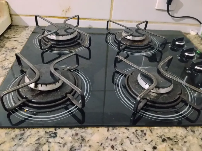 Fogão Cooktop 4 bocas 
