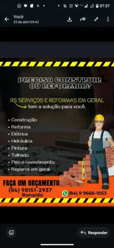 Serviços reformas em geral 