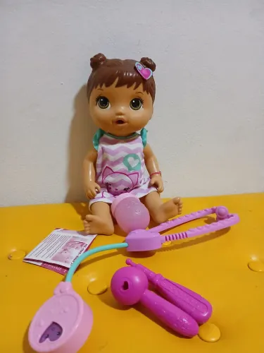 Boneca Baby Alive Cuida De Mim - Morena - Hasbro