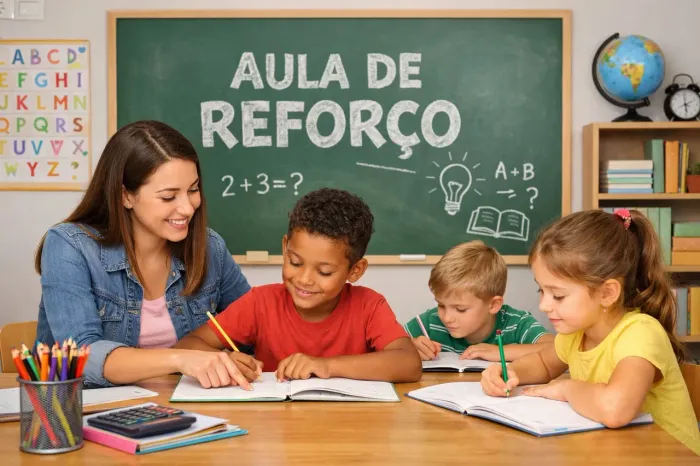 Aula de reforço (inclui alfabetização)