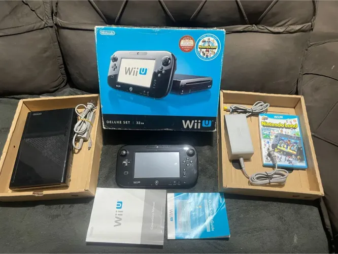 NINTENDO WII U NA CAIXA 