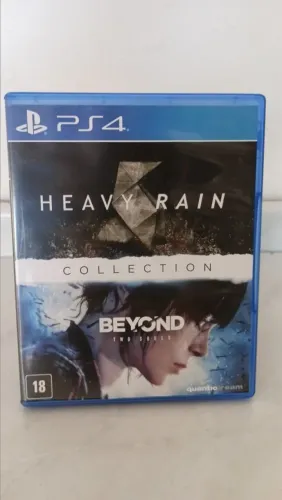 The Heavy Rain & Beyond Two Souls Collection PS4 (semi novo) <br><br>Coleção - PlayStation 4