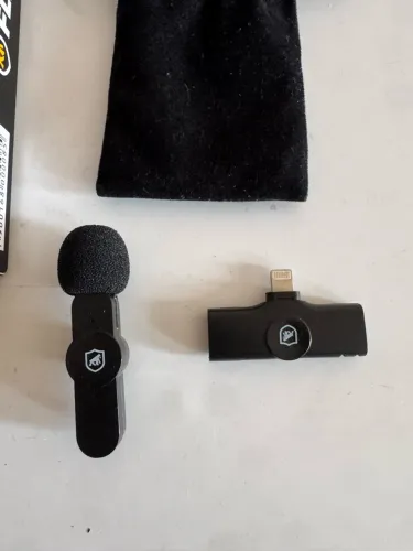 Microfone lapela Gshield entrada Lightning iphone
