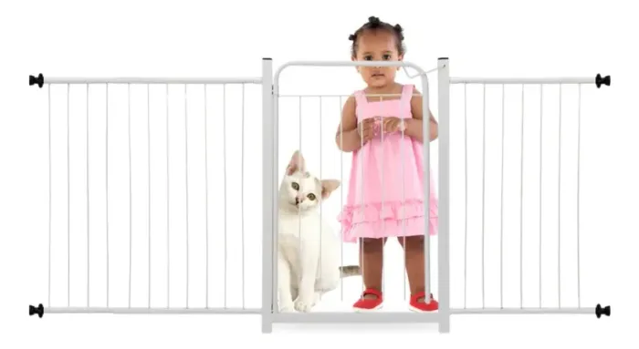 Portão grade cercado modular para proteção pet  e crianças