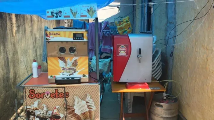 Máquina de sorvete expresso