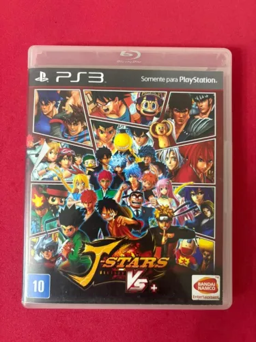 Jogo J-stars Victory Vs + Ps3 Mídia Física Original Impecável Usado