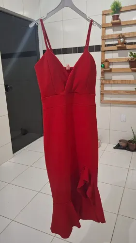 Vestido vermelho curto