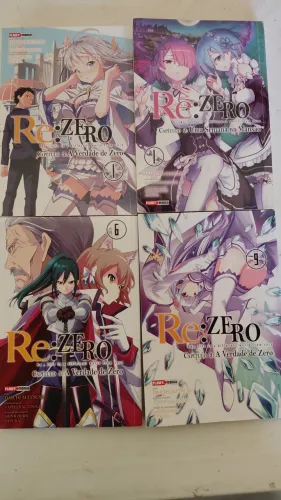 (Mangá rezero lote) LEIA A DESCRIÇÃO