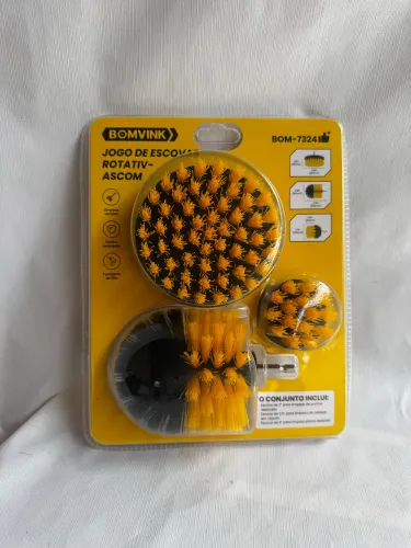 Jogo de escovas rotativas Bomvink Bom -7324