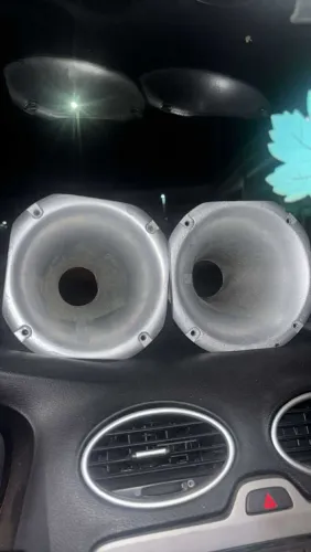Par Corneta Trio Som Automotivo 