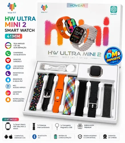 Smartwatch Hw Ultra Mini 2 ChatGPT