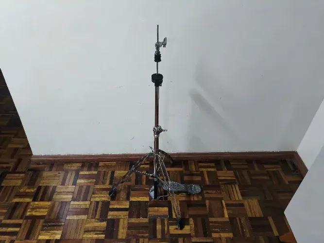 Maquina de Chimbal Cromada Mapex com Presilha