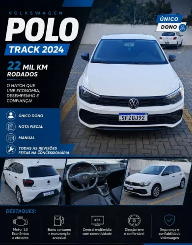 Volkswagen Polo Track 1.0 Flex 12V 5P 2024
