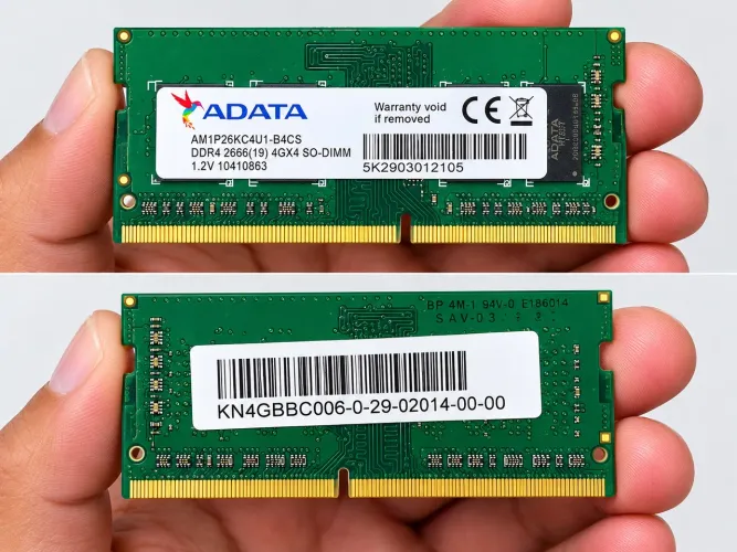 Memória DDR4 4GB Notebook - ADATA 2666mhz