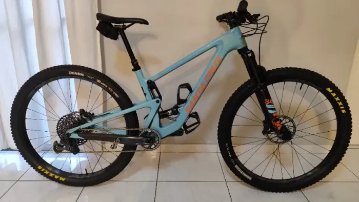 Mountain Bike Santa Cruz, TallBoy pouquíssimo uso, Troca em e-Bike