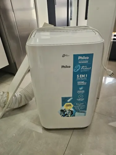 Ar-Condicionado Portátil Philco 12.000 BTUs Quente e Frio (PAC12000QF5) - Impecável!