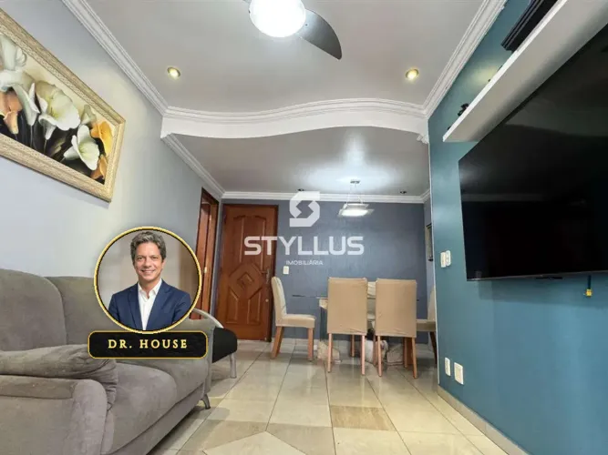 Apartamento Espaçoso com Suíte e Varanda em Engenho de Dentro! M03O