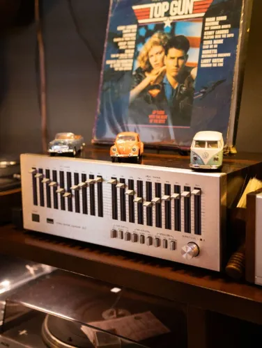 Equalizador Sansui SE-7 (1979) - RARO E IMPECÁVEL!