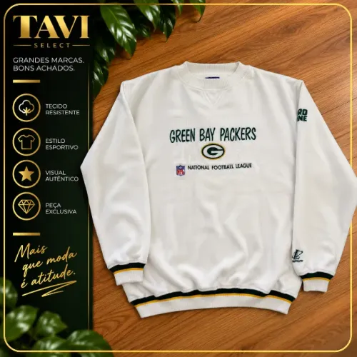 Moletom Green Bay Packers NFL Pro Line - Tamanho XL/GG